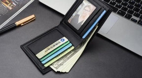 Carteira Masculina Slim de Couro