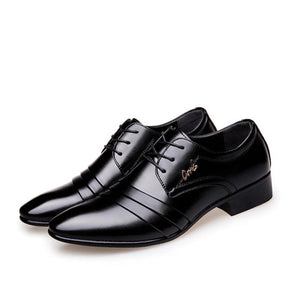 Sapato Social Preto Masculino Greta