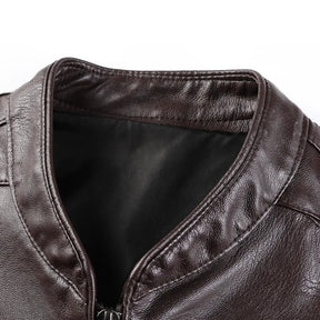 Jaqueta de Couro Masculina Sampaio® S1279