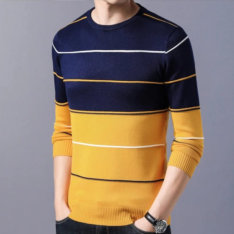 Suéter Masculino Listrado Sampaio® S1312