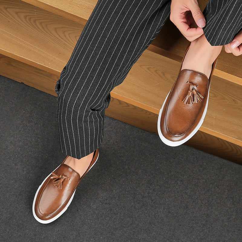 Sapato Mocassim Couro Masculino Fèvre
