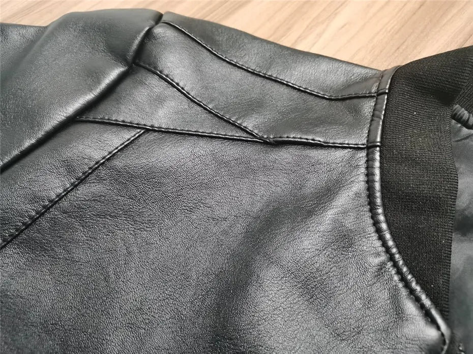Jaqueta Masculina de Couro Sampaio® S1103