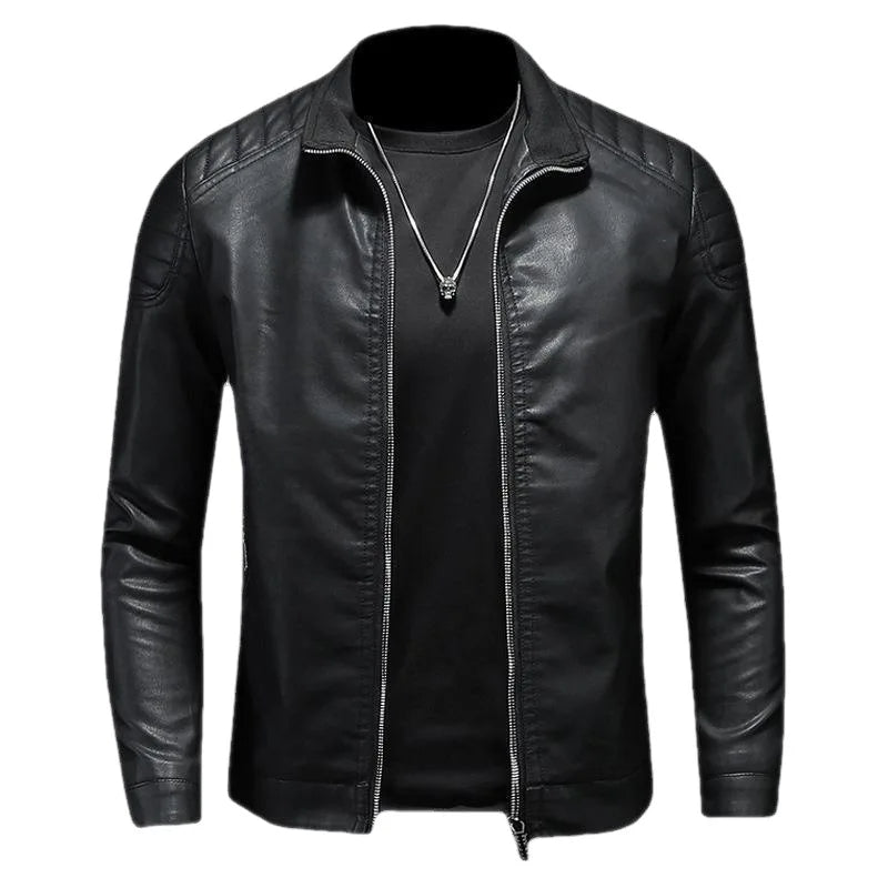 Jaqueta Masculina de Couro Sampaio® S1115