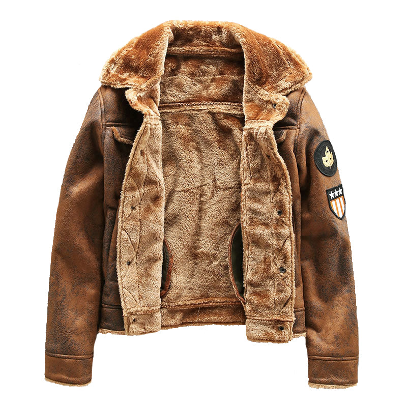 Jaqueta Masculina de Couro Sampaio Harbe®