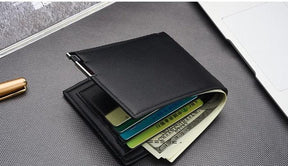 Carteira Masculina Slim de Couro