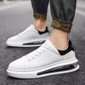 Tênis de Couro Branco Masculino