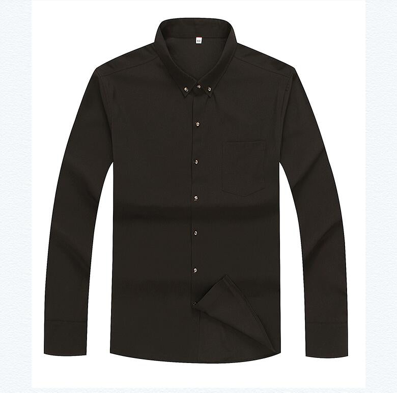 Camisa Social Manga Longa Masculina Plus Size