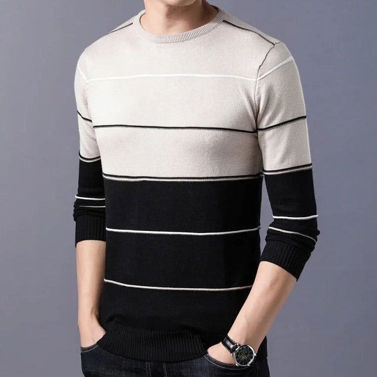 Suéter Masculino Listrado Sampaio® S1312