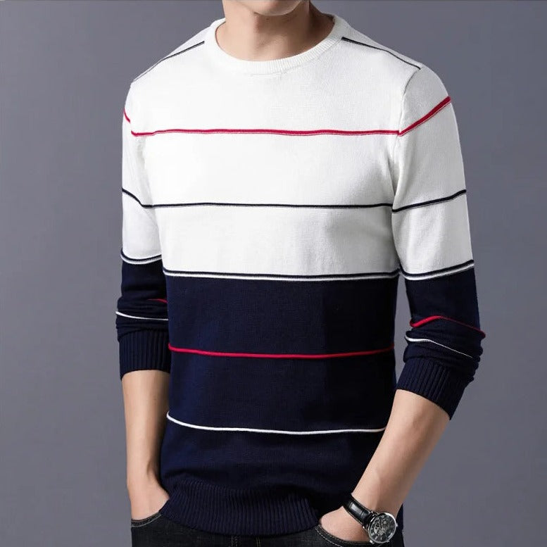 Suéter Masculino Listrado Sampaio® S1312