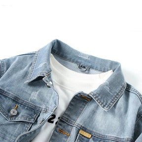 Jaqueta Jeans Denim Masculina Sampaio®