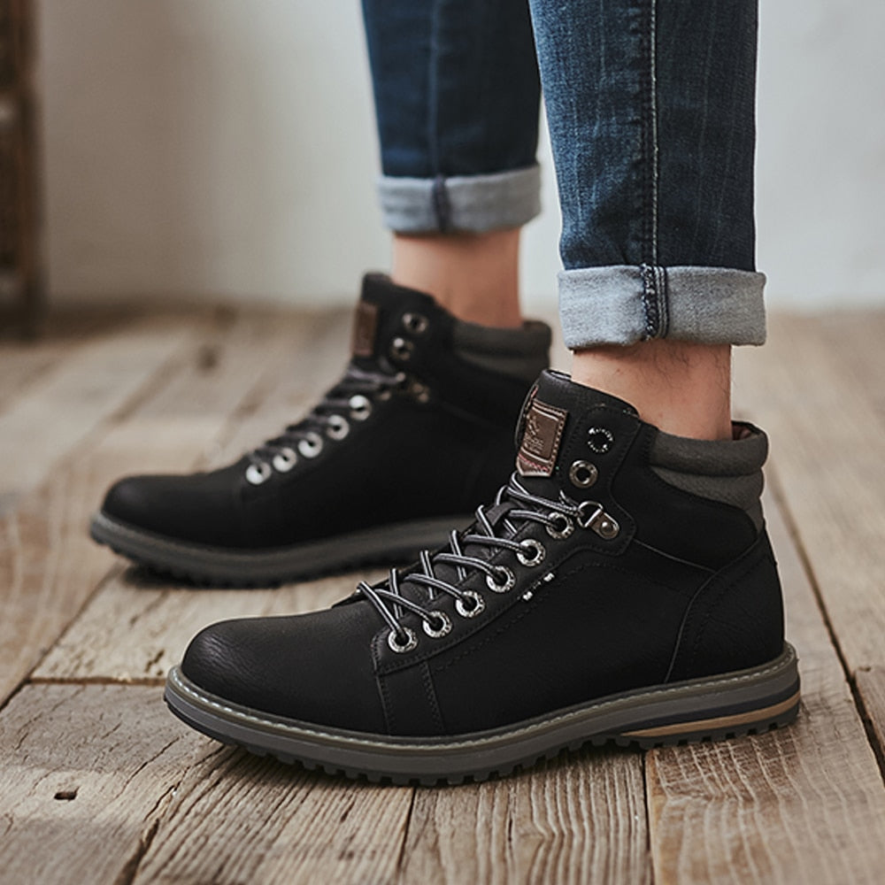 Bota de Couro Masculina Sampaio Deca®