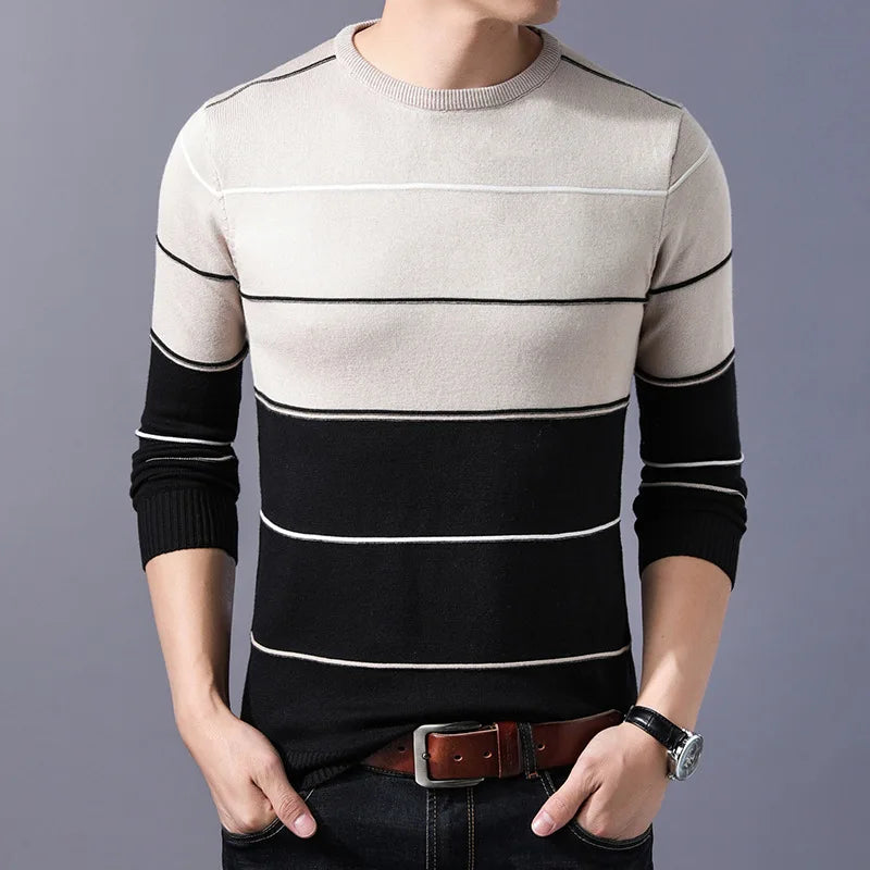 Suéter Masculino Listrado Sampaio® S1312