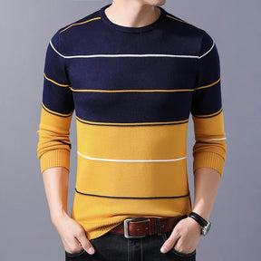 Suéter Masculino Listrado Sampaio® S1312