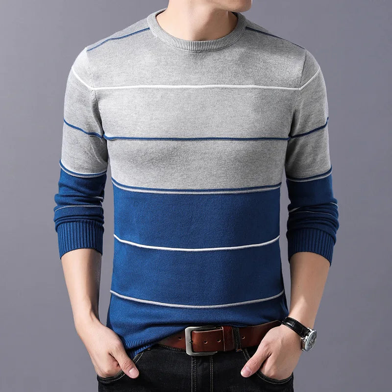 Suéter Masculino Listrado Sampaio® S1312