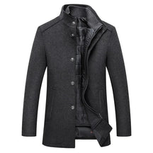Casaco Trench Coat Masculino de Lã Grife Sampaio®