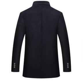 Casaco Trench Coat Masculino de Lã Grife Sampaio®