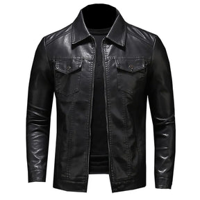 Jaqueta Masculina de Couro Sampaio® S1116