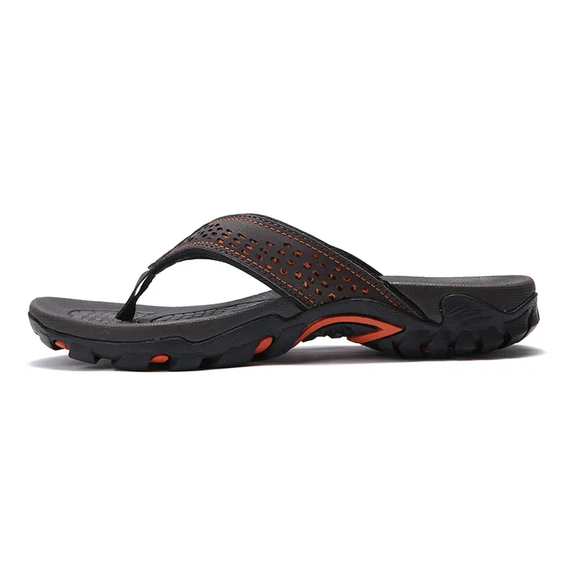 Chinelo Masculino de Couro Sampaio® S1205