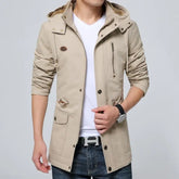 Jaqueta Casual com Capuz Masculina Sampaio®
