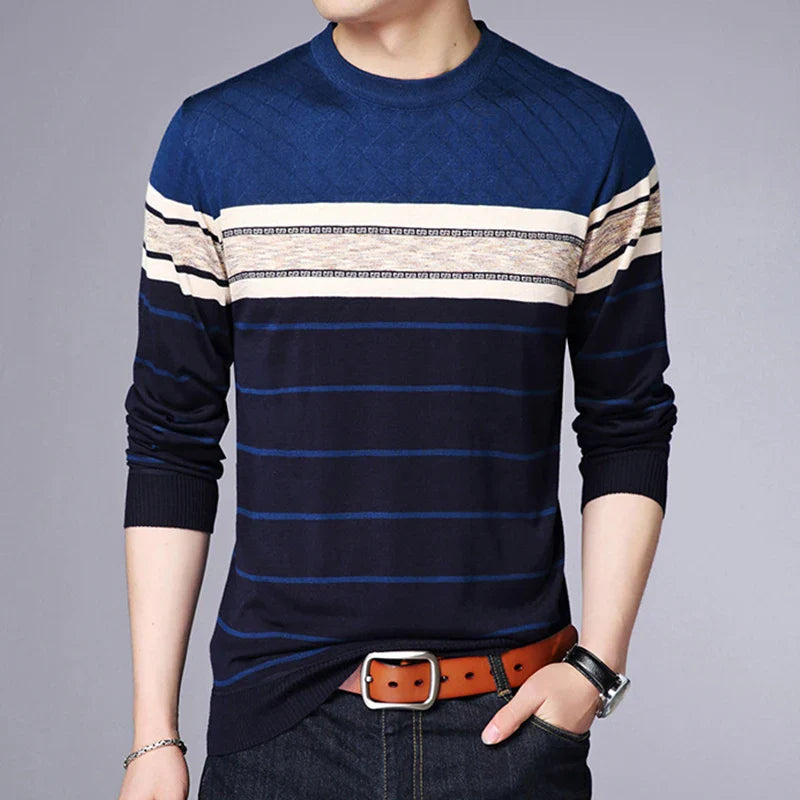 Suéter Masculino Listrado Sampaio® S1311