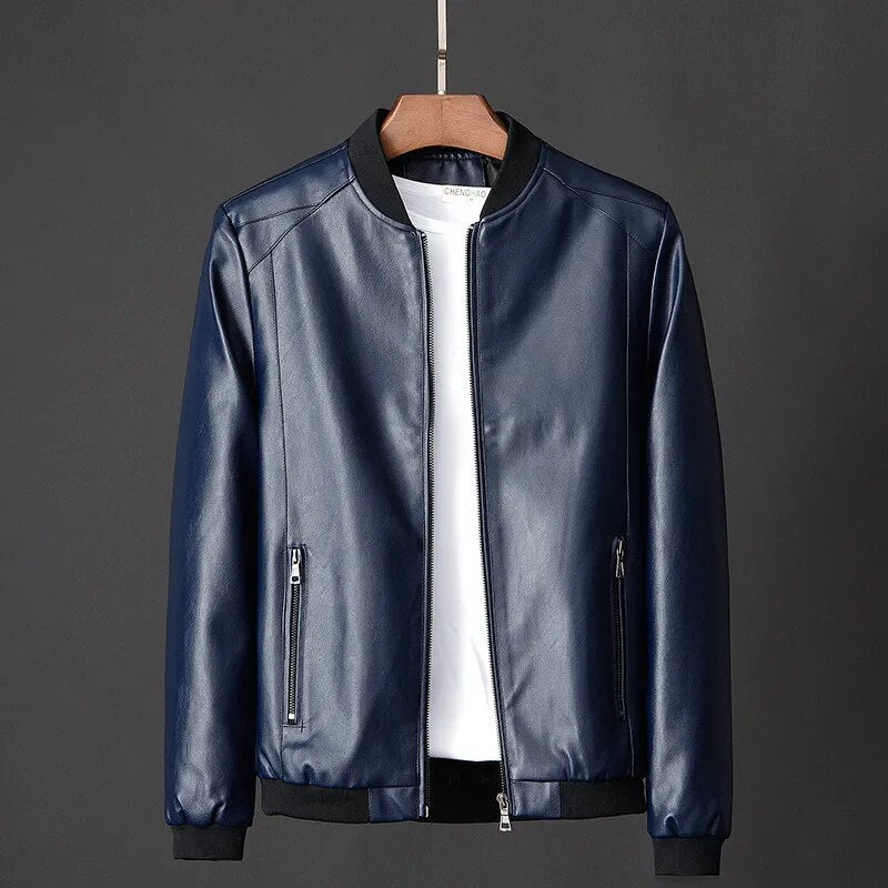 Jaqueta Masculina de Couro Sampaio® S1103