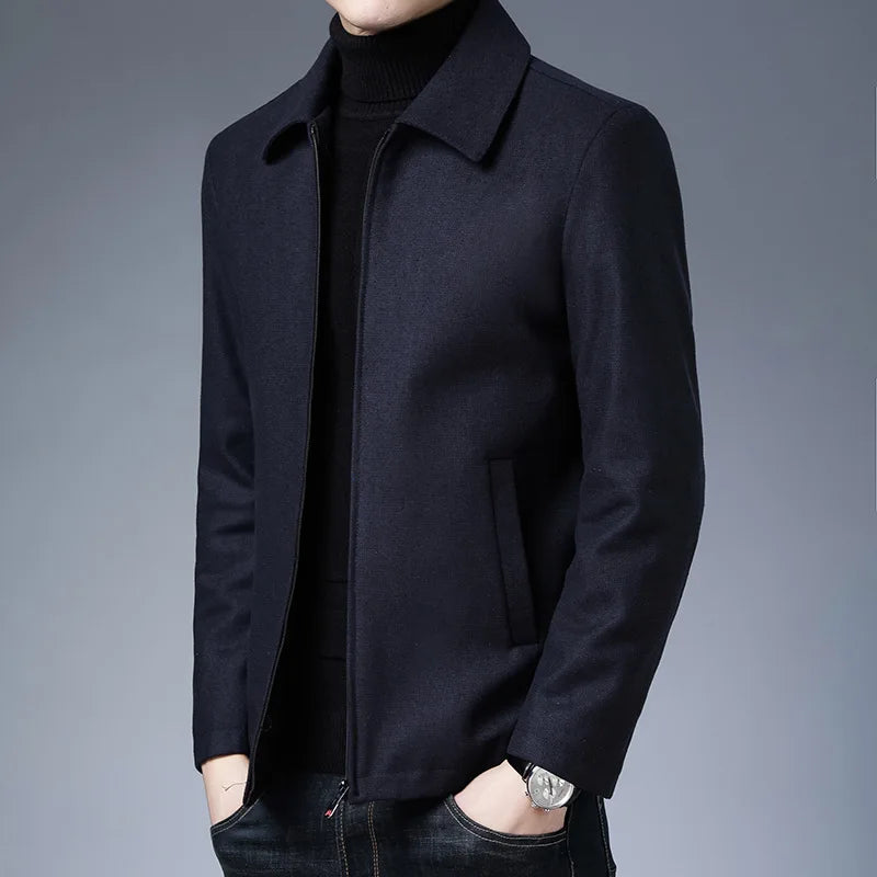 Casaco Gola Polo Masculino Fecho de Zíper Sampaio®