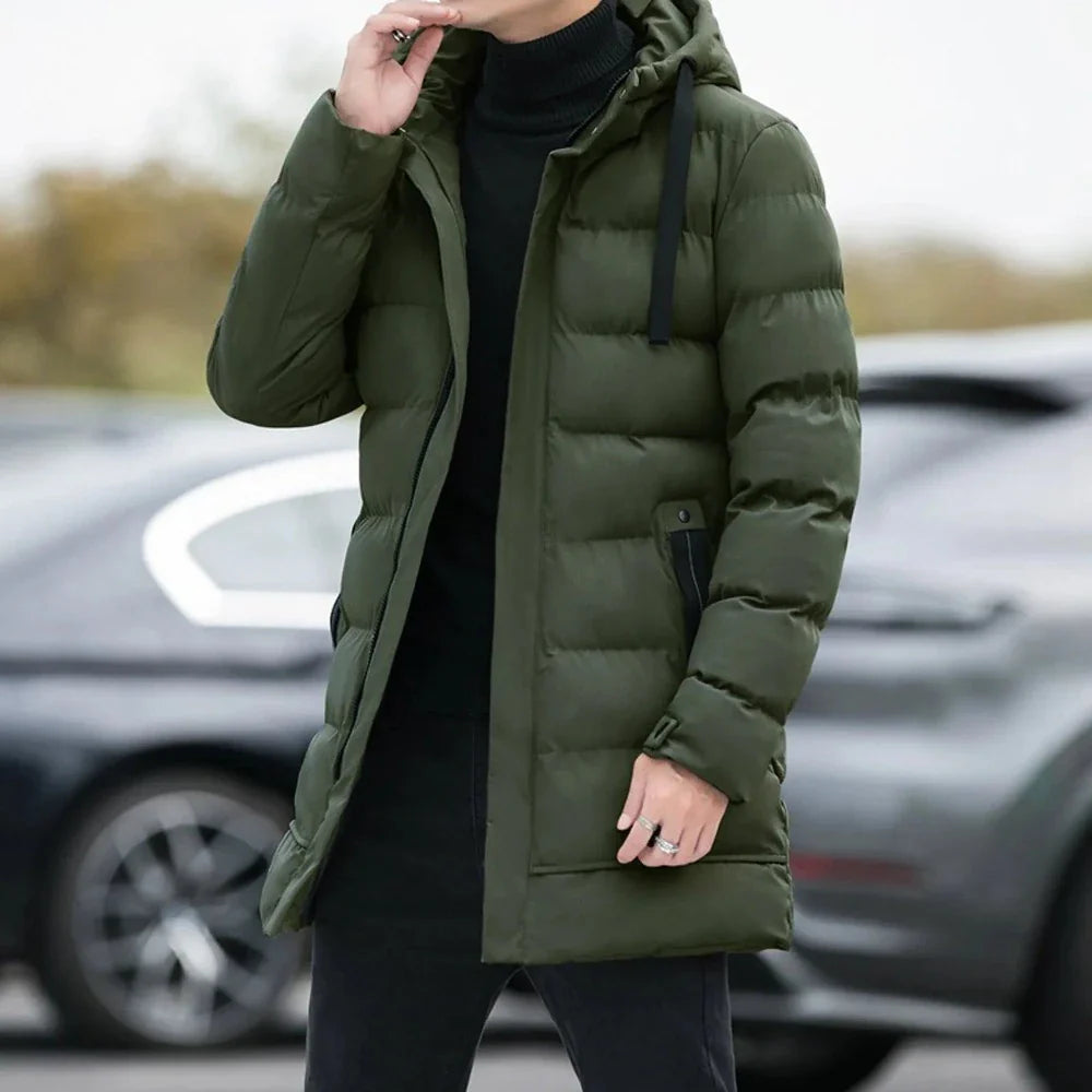 Jaqueta Masculina Puffer Longa Sampaio® S1308