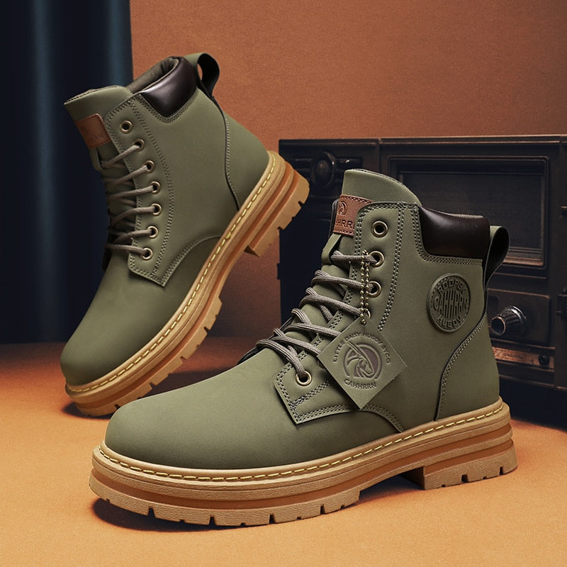 Bota de Couro Masculina Sampaio Hugov®