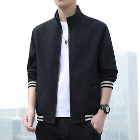 Jaqueta Masculina com Zíper Fashion