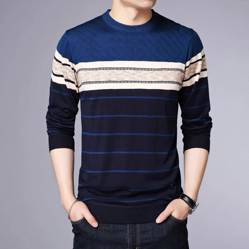 Suéter Masculino Listrado Sampaio® S1311