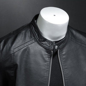 Jaqueta Masculina de Couro Classic Sampaio®