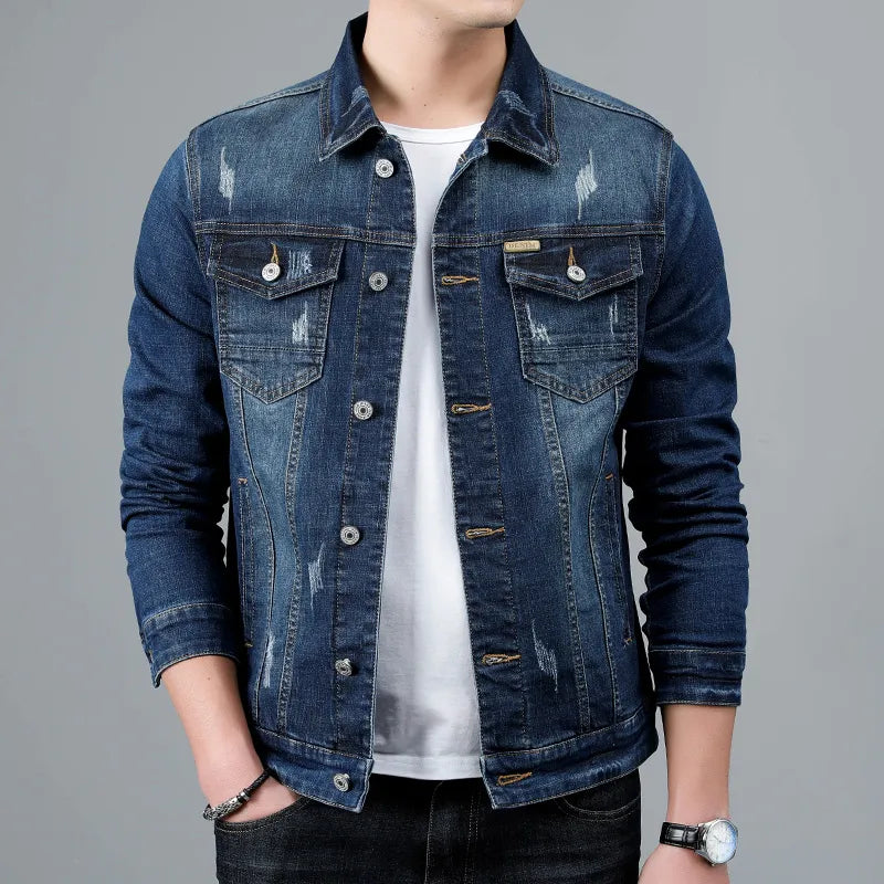 Jaqueta Jeans Denim Masculina Sampaio®