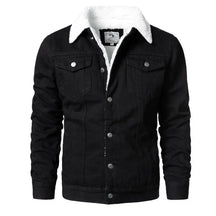 Jaqueta Jeans Interior de Lã Masculina Sampaio®