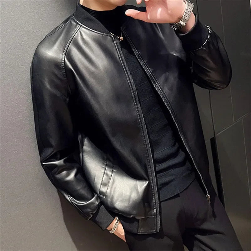 Jaqueta de Couro Masculina Sampaio® S1276