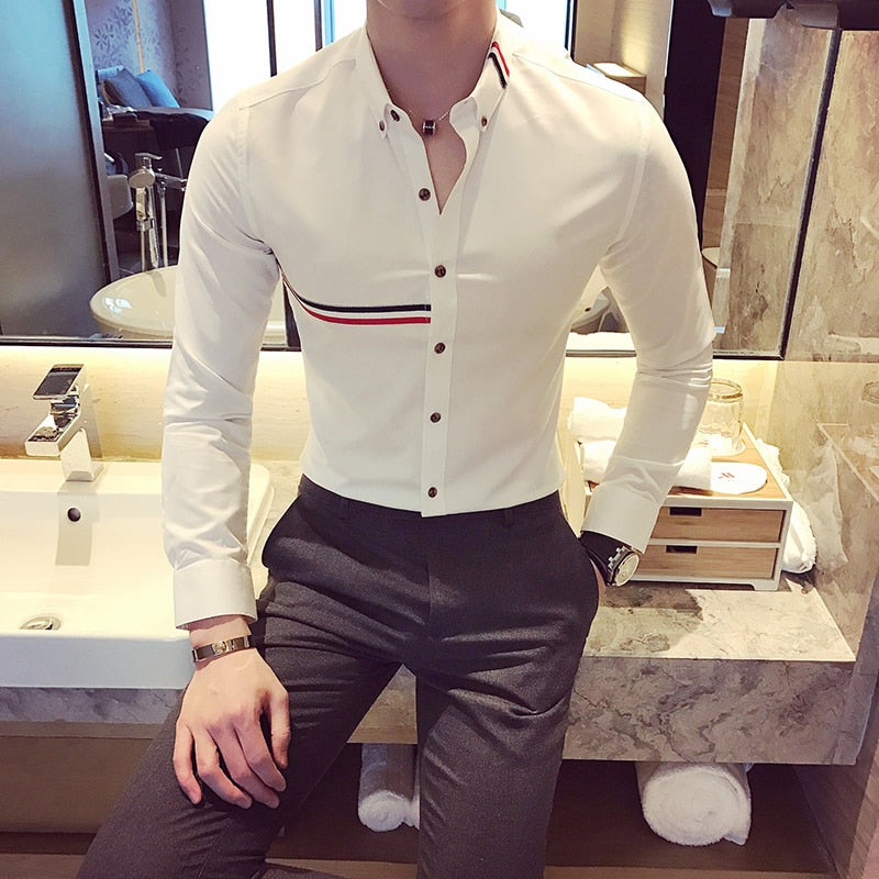 Camisa Social Masculina Monaco