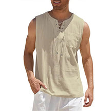 Camisa Regata Masculina de Linho Sampaio®