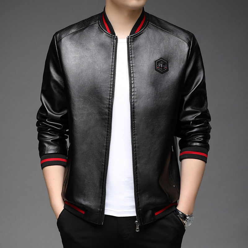 Jaqueta Masculina Premium de Couro