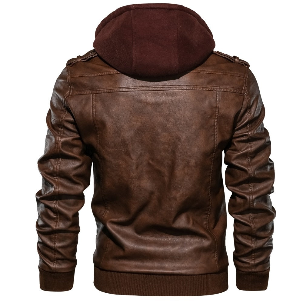 Jaqueta Masculina de Couro Original Sampaio®