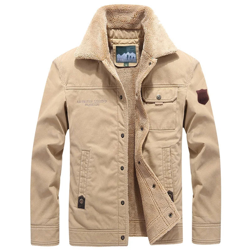 Jaqueta Militar Masculina Interior de Lã Sampaio®