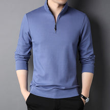 Camisa Masculina Manga Longa com Zíper