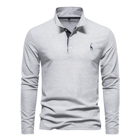 Camisa Polo Manga Longa Masculina Sampaio®