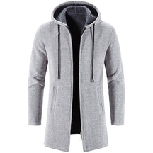 Casaco Masculino Longo com Capuz