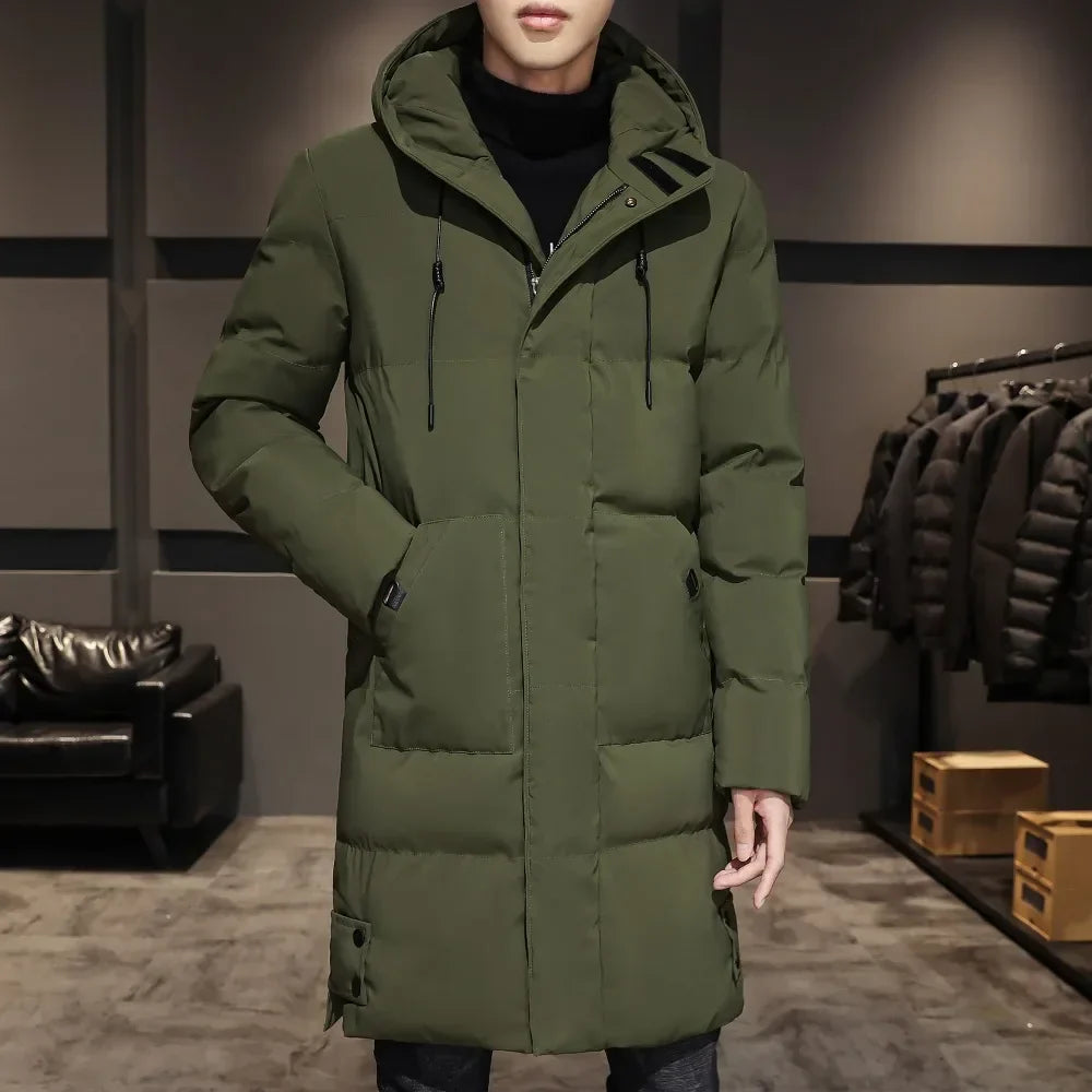 Jaqueta Puffer Longa Masculina Sampaio®