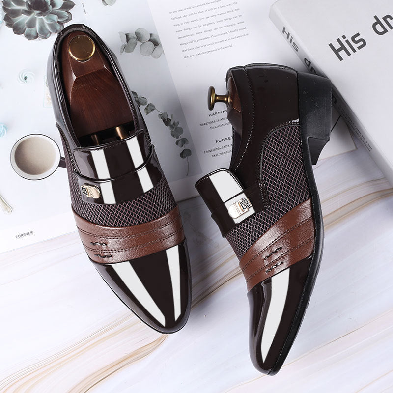 Sapato Masculino de Couro Envernizado Sampaio® S1091