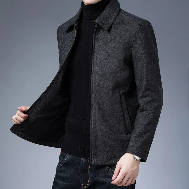 Casaco Gola Polo Masculino Fecho de Zíper Sampaio®
