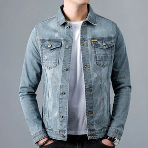 Jaqueta Jeans Denim Masculina Sampaio®