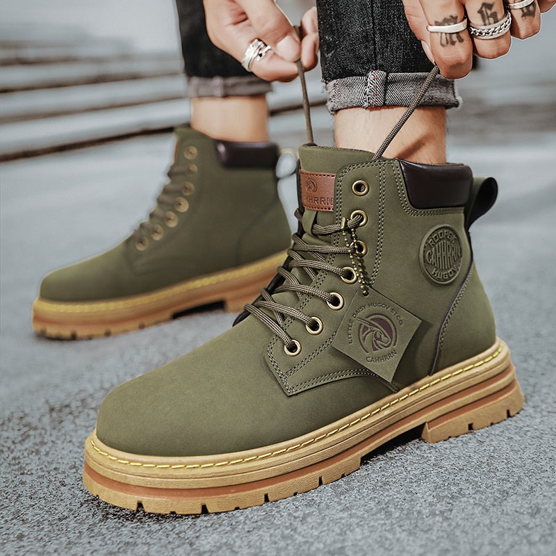 Bota de Couro Masculina Sampaio Hugov®
