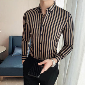 Camisa Social Masculina Slim Sampaio®