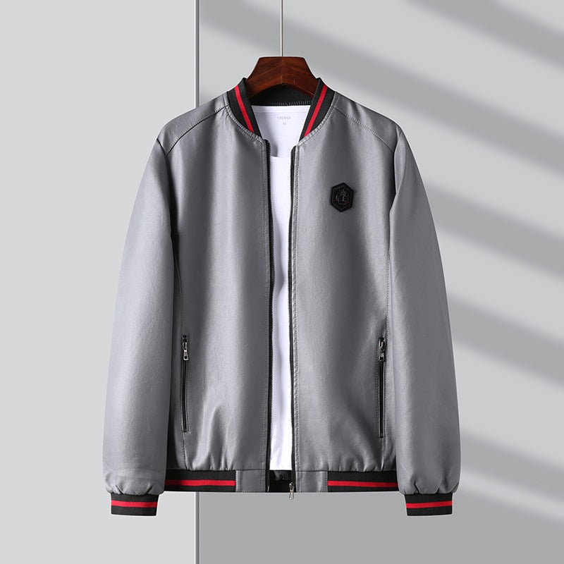 Jaqueta Masculina Premium de Couro