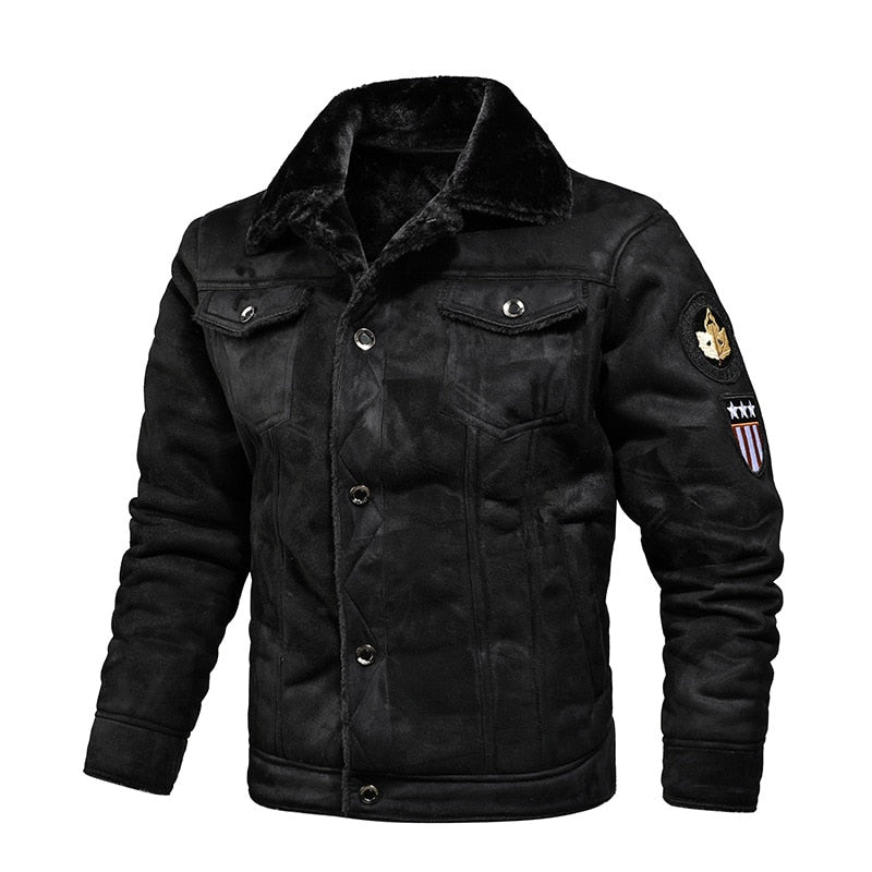 Jaqueta Masculina de Couro Sampaio Harbe®